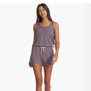 Vuori Torrey Romper in Sawyer
